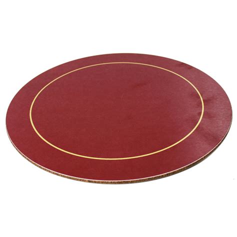 Melamine Round Placemats Red | Drinkstuff