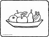 Fruit Bowl  Kiddicolour Coloring Home sketch template