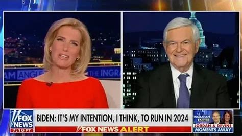 Newt Gingrich | Fox News Channel's The Ingraham Angle | Feb 8 2023