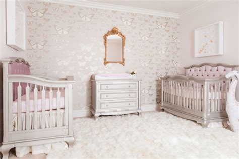 Design Reveal: Traditional Butterfly Nursery for Twins - Little Crown Interiors