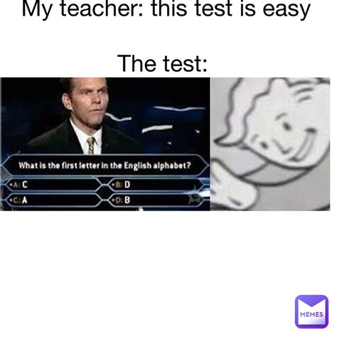 English Test Meme