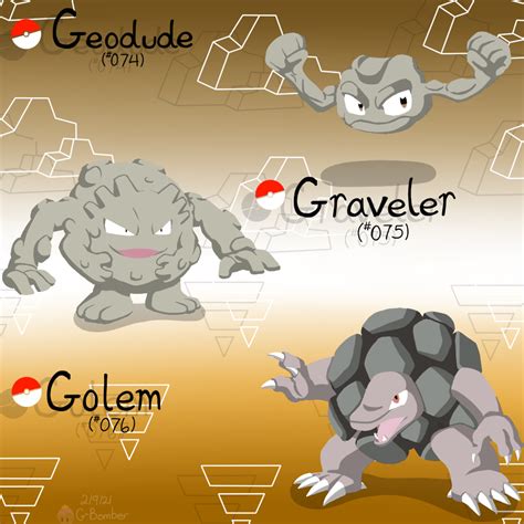 Graveler Evolution Chart