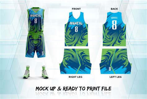 Basketball Jersey Sublimation Template