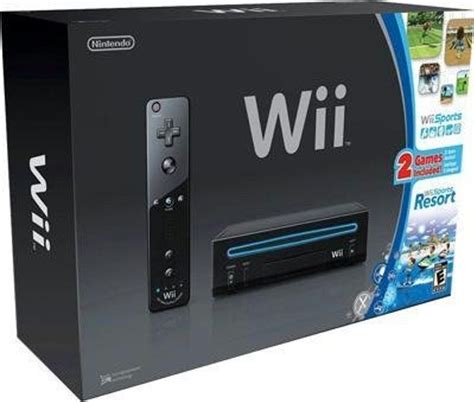 Nintendo Wii Console, US Version + 2 Games - Black Buy, Best Price. Global Shipping.