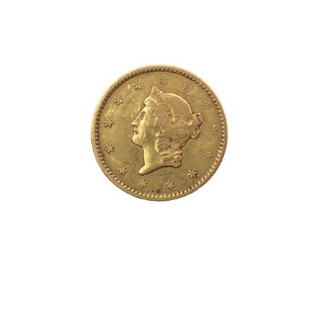 Lot - 1849 Liberty Head Gold $1 Coin