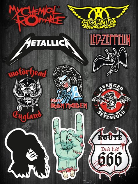 Online Buy Wholesale rock band stickers from China rock band stickers Wholesalers | Aliexpress.com