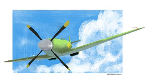 ArtStation - Spitfire painting