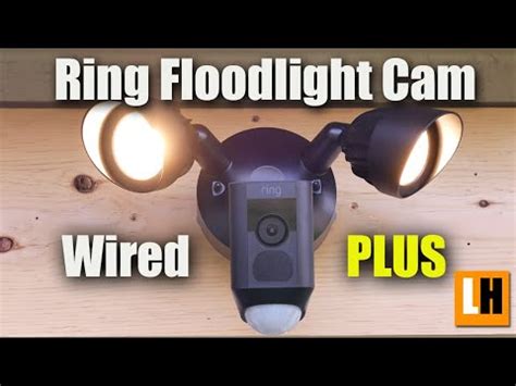 Ring Floodlight Cam Wired Plus Setup