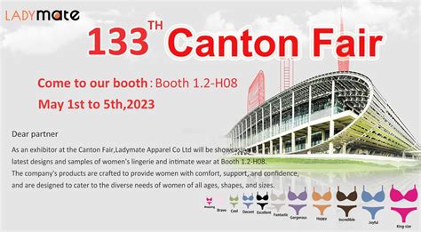 Meet Us At Canton Fair 2023! Booth 1.2-h08, May 1st To 5th,2023