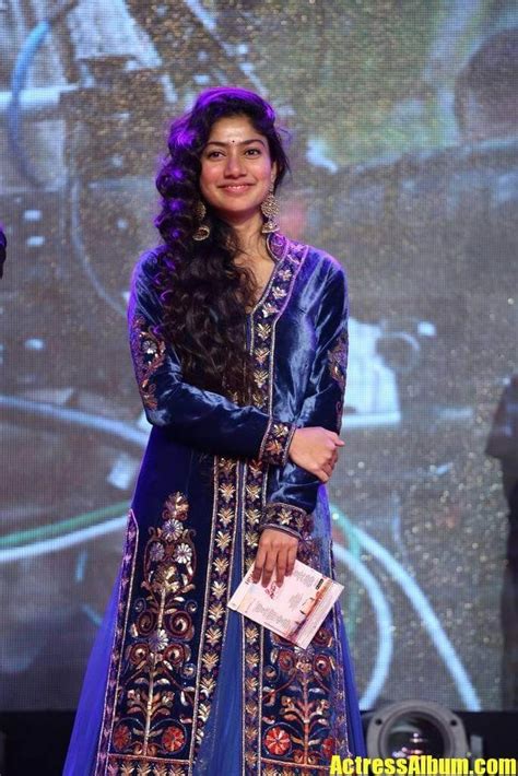 Sai Pallavi Stills At Telugu Movie Audio Launch Hyderabad In Blue Dress – Actress Album in 2021 ...