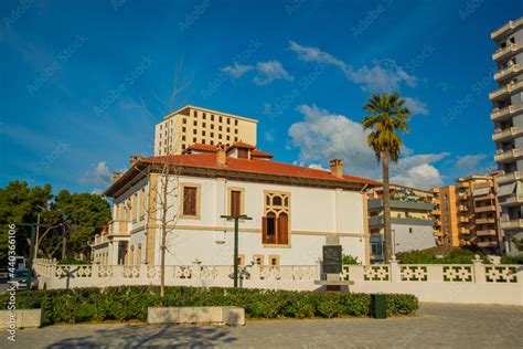 VLORA-VLORE, ALBANIA: Independence Museum in the historical center of ...