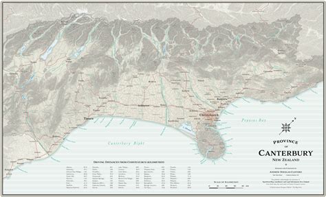 Medieval Canterbury Map