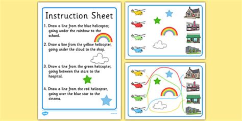 Auditory Memory Map Activity 1 (teacher made) - Twinkl