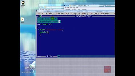 Borland turbo c++ 3.0 & 4.5 in window 7 [ultimate solution] - YouTube