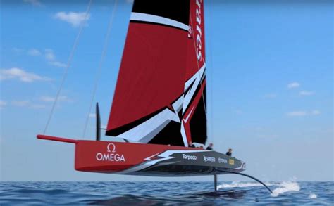 The America's Cup AC75 boat concept revealed