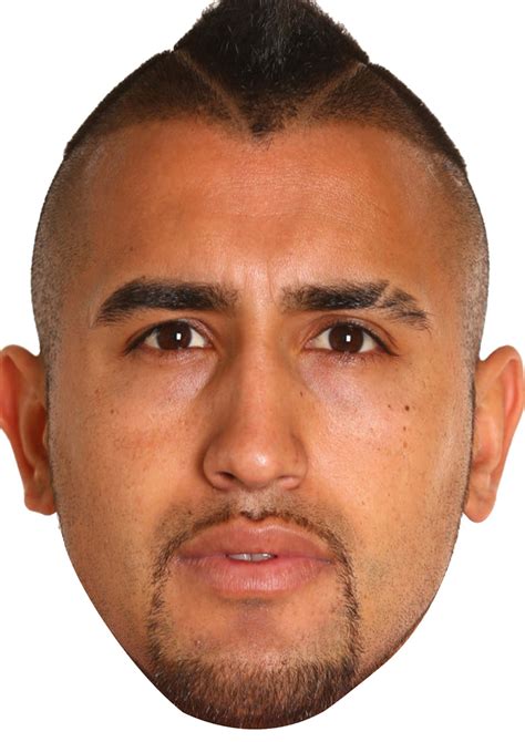 Arturo Vidal Chile Football Sensation celebrity Party Face Fancy Dress ...