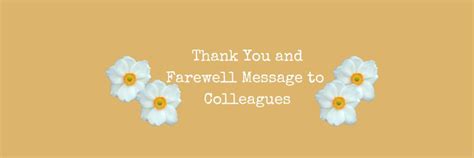 30 Goodbye Message to Colleagues on Last Working Day 2024 - Mzuri Springs