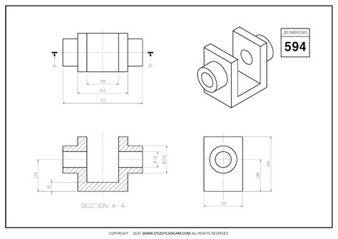 2D CAD EXERCISES 594