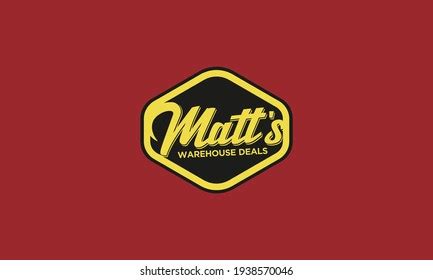 Matts Warehouse Deals Symbol Logo Design Stock Vector (Royalty Free) 1938570046 | Shutterstock