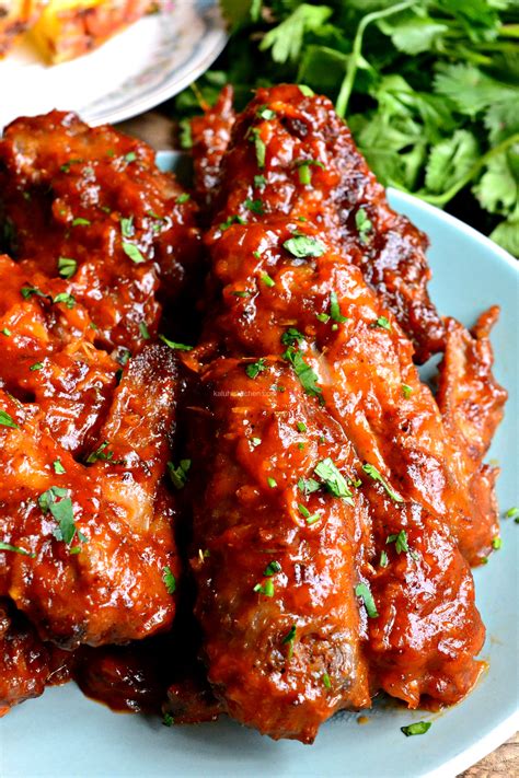 Cajun Chicken Wings in Pineapple Tangawizi BBQ Sauce – Kaluhi's Kitchen