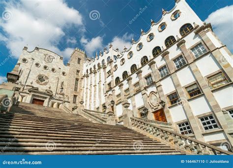 Main Building of the University of Guanajuato Mexico. Stock Photo ...