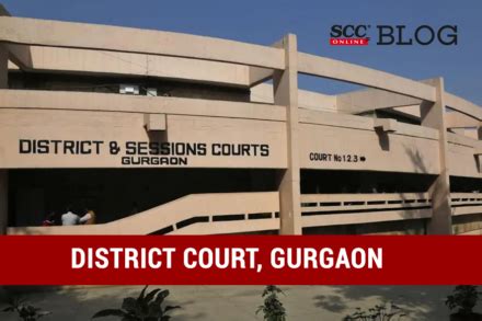 Gurgaon District Court Archives | SCC Times