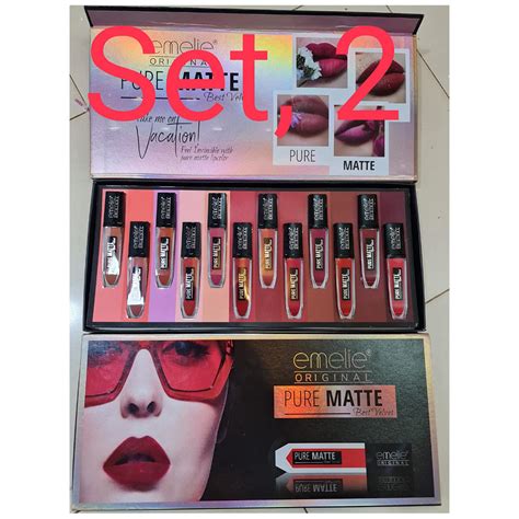 Emelie Pure Matte Lip-gloss Set 02 – B&G Market