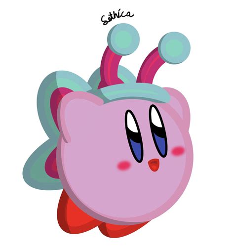 Butterfly Kirby is so happy and oblivious to the implications of ...