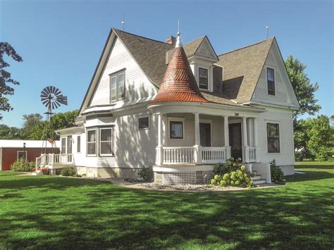 My Latest DIY Project, Completed. The fancy-shingled conical roof atop the porch “tower” is a ...