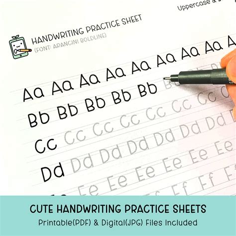 Better Handwriting Practice Sheets