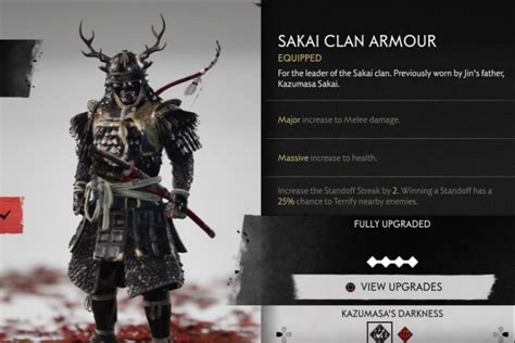 Sakai Clan Armor | Ghost of Tsushima Wiki | Fandom