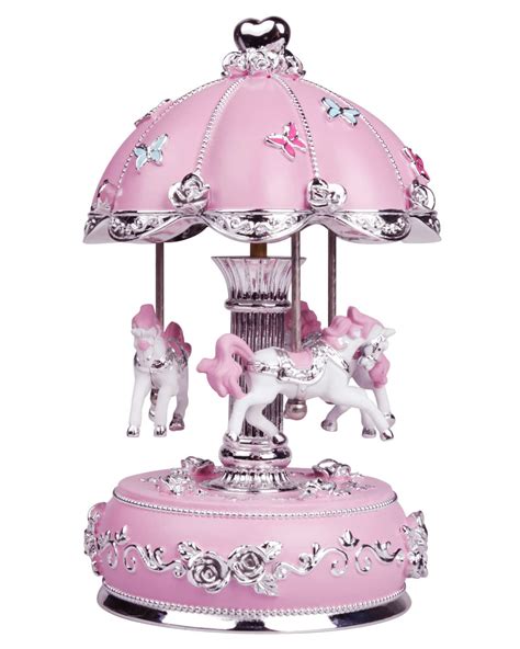 Buy SDGINA Carousel Music Box for Girls - Color Changing Musical ...