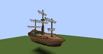 Pirateship Minecraft Maps with Downloadable Schematic