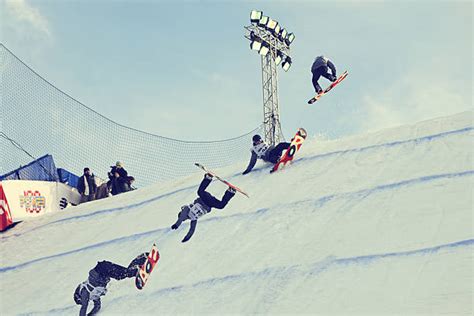 Best Snowboarding Snowboard Extreme Sports Ramp Stock Photos, Pictures ...