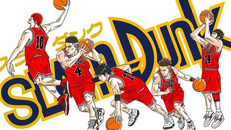 HD wallpaper: Slam Dunk, basketball, comic art | Wallpaper Flare