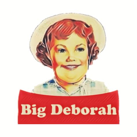 Funny big Deborah diet parody graphic design - Funny Big Deborah Diet Parody Graphic Design - T ...