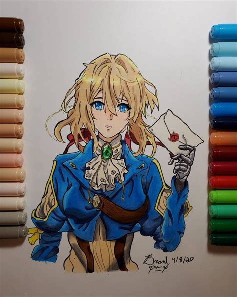 Violet Evergarden Fan Art Tattoo Concept | Manga tattoo, Anime, Anime tattoos