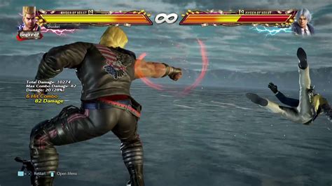 Tekken 7 [PS4] - Paul Rage Art Combo - YouTube