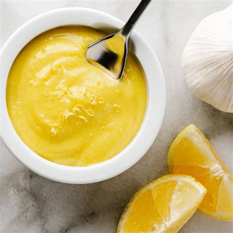 Lemon Garlic Aioli - Pinch and Swirl