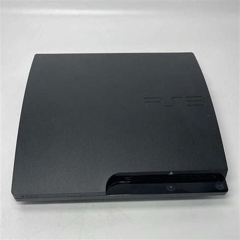 Sony PlayStation 3 Slim PS3 160GB Black Console Gaming System Only CECH ...