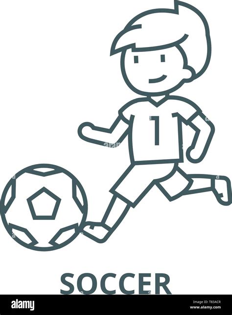 Boy Playing Football Drawing / Choose from over a million free vectors, clipart graphics, vector ...