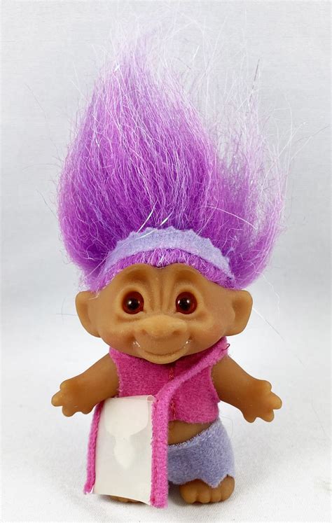 The Trolls - Plastic Figure 6" (Thomas Dam) - Pink Hair Troll