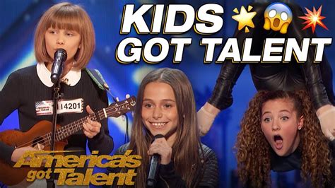 Grace VanderWaal, Sofie Dossi, And The Most Talented Kids! Wow ...