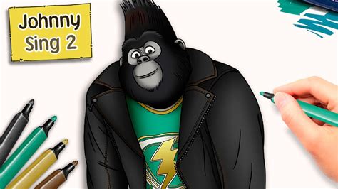 Johnny The Gorilla From Sing Official Cardboard Cutout Standee ...