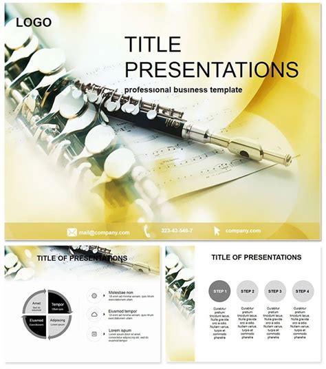 Musical Instrument PowerPoint Template for Presentation