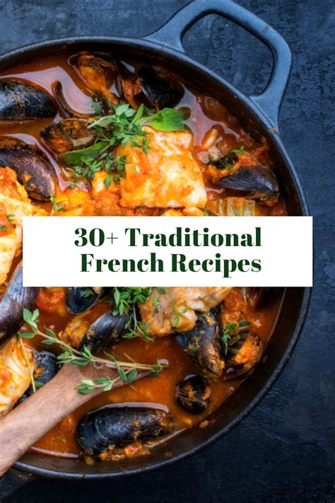 30+ Traditional French Recipes | Recipe | French recipes dinner, French cooking recipes, French ...