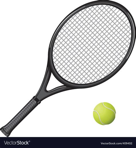 Tennis racket Royalty Free Vector Image - VectorStock