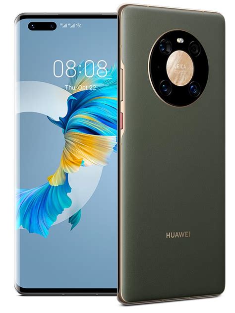 Huawei Mate 40 Pro NOH-NX9 Green 256GB 8GB RAM Kirin 9000 50 MP Gsm Unlocked Phone 5G Smartphone ...