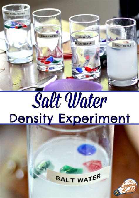 Salt Water Experiment | Ocean Science for Kids | Ocean science ...