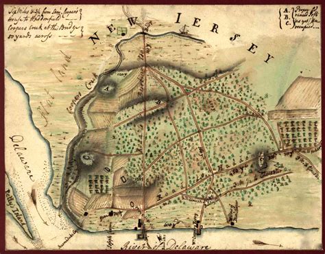 New Jersey Colony Map - Agathe Laetitia